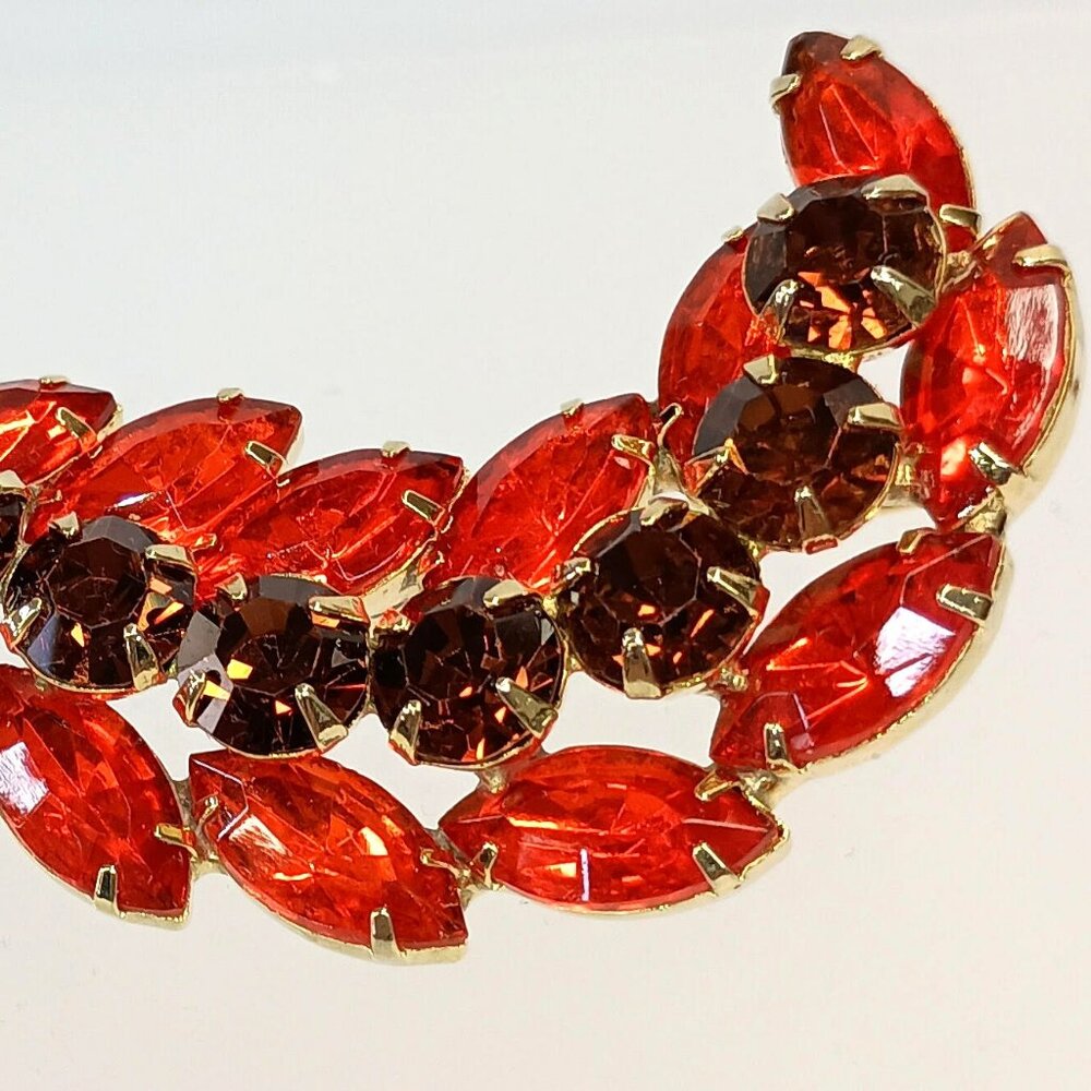 1950's Rhinestone Pin - Picture 3 of 4
